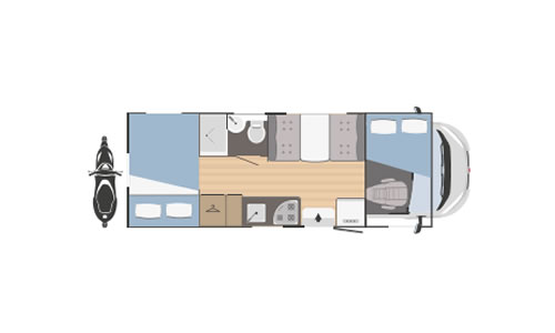 Nodes25 - Tipos de distribución interior de una autocaravana